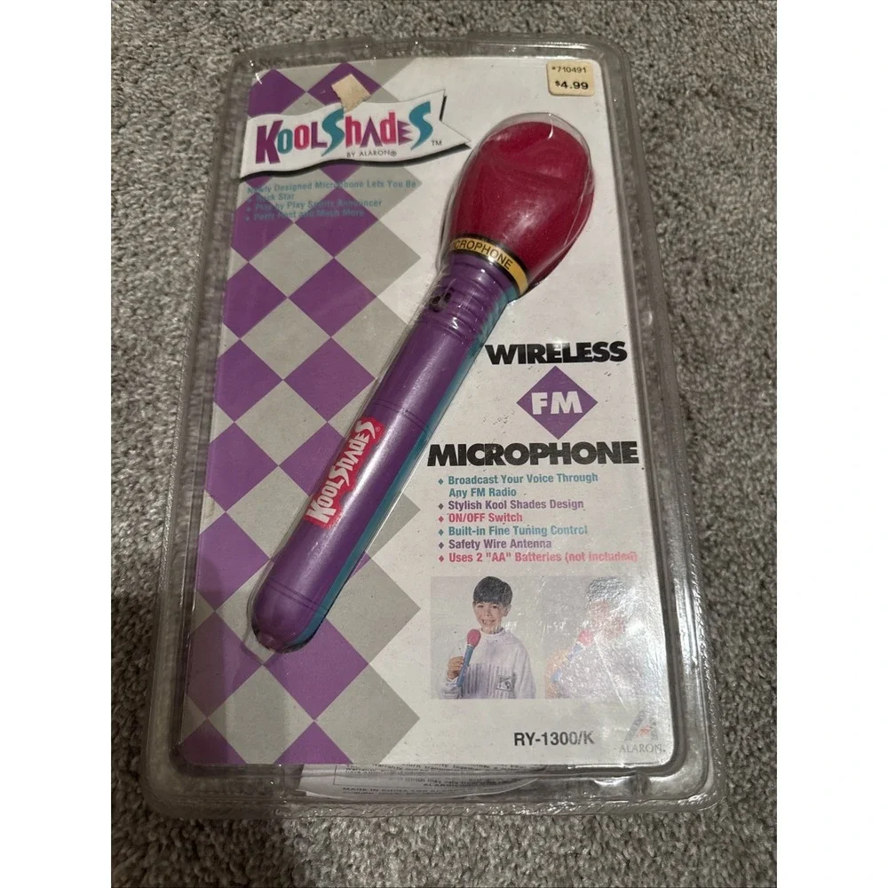 Vintage Kool Shades By Alaron Wireless Fm Microphone New Package